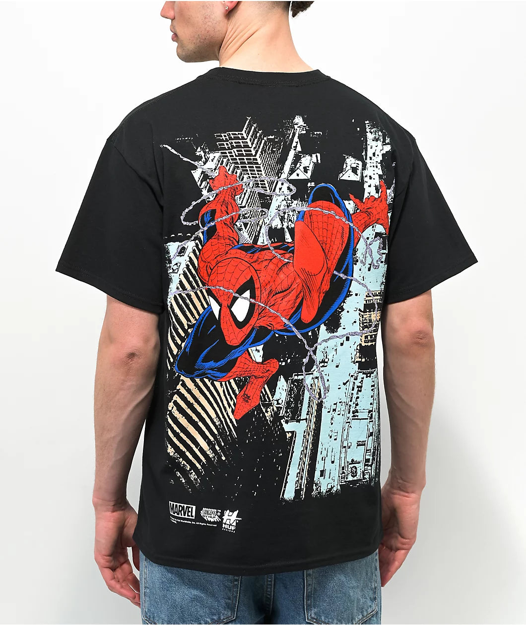 OSXZ™ Marvel Spider-Man Black Tee